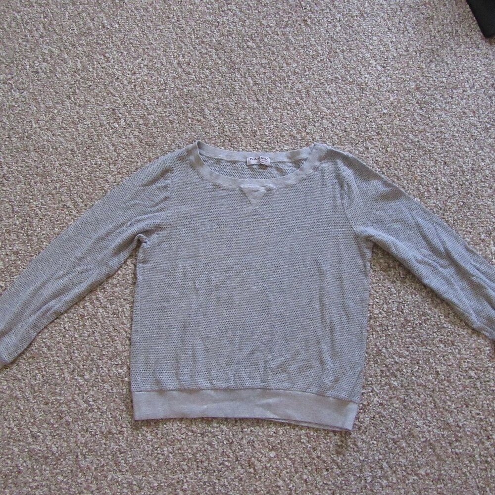 Michael Stars Sweater Gray Women Size One Size Fits Most